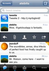 Twitter d�barque sur l'iPhone